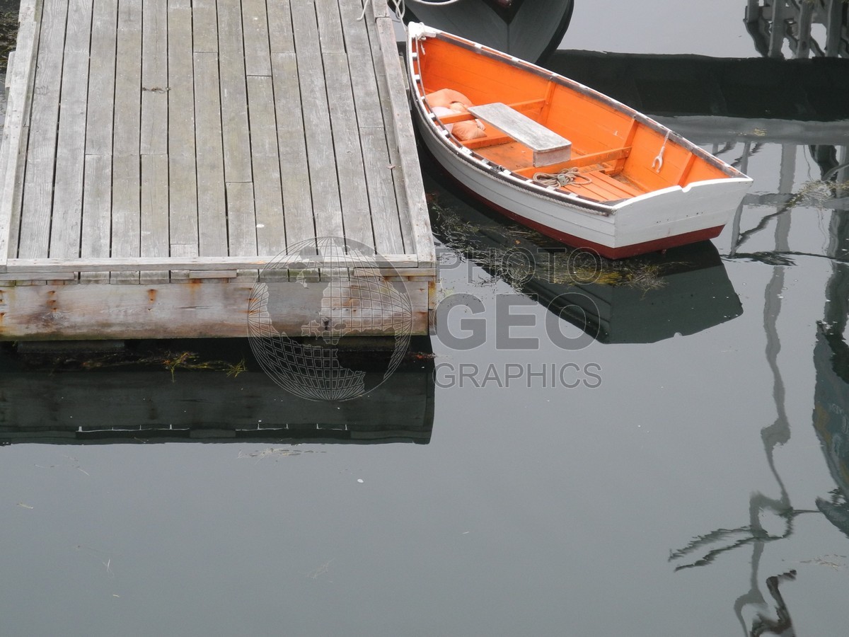 6030 Boat at Dusk, Boothbay, ME