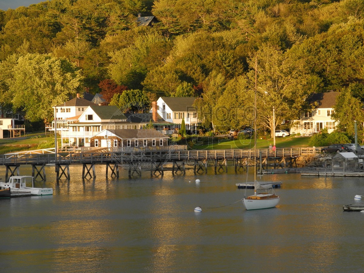 6037 Sunset on Harbor, Five Islands, ME