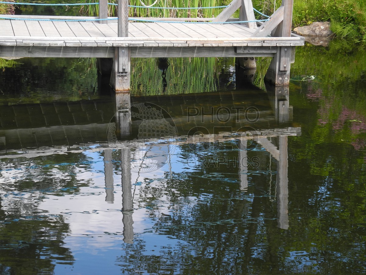 6044 Dock Reflection, Boothbay, ME