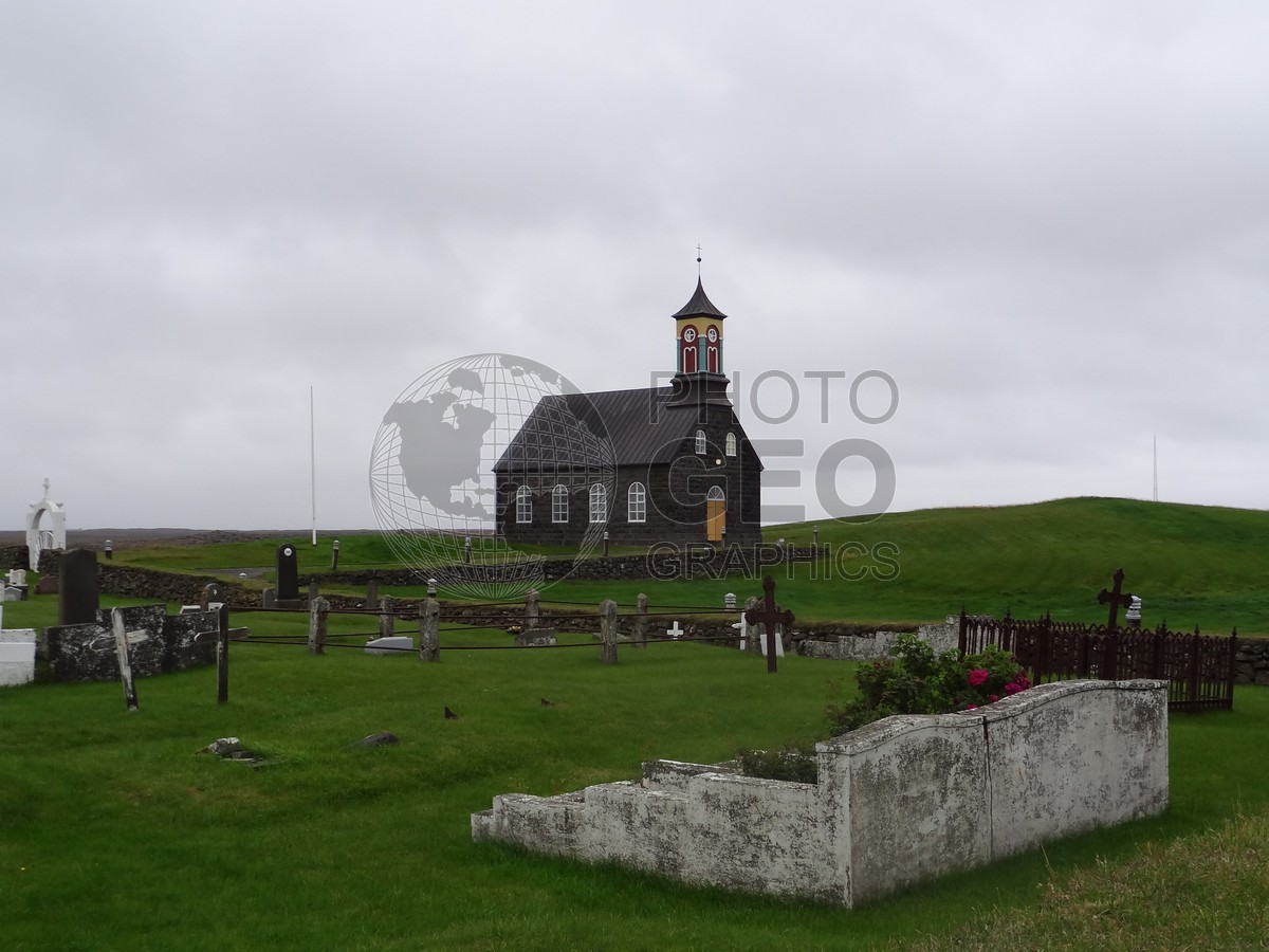 6133 Church and Cemetery, Iceland