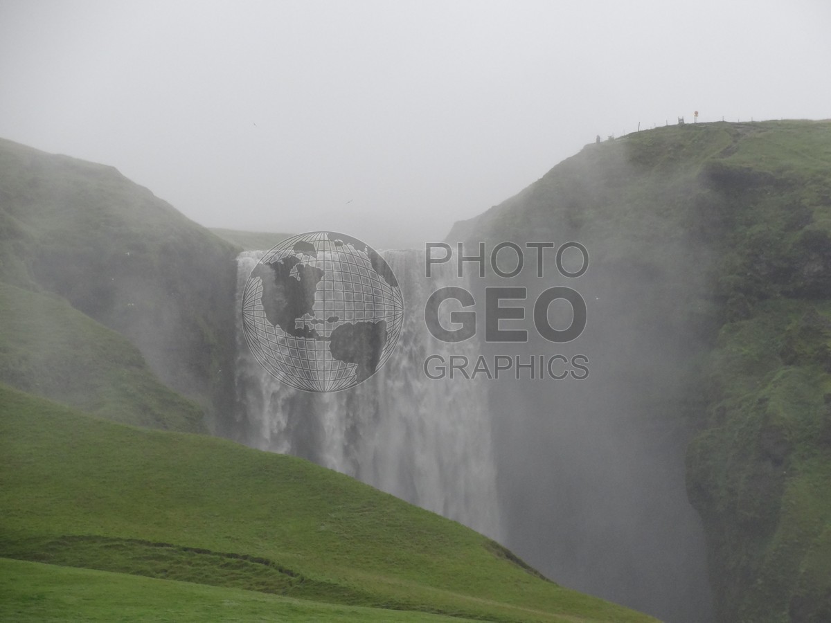 6141 Rolling Mountain Waterfall, Iceland