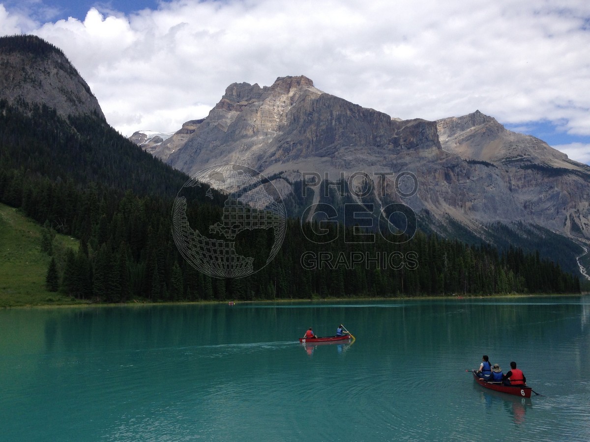 6209 Canoeing on Lake Louise, AB