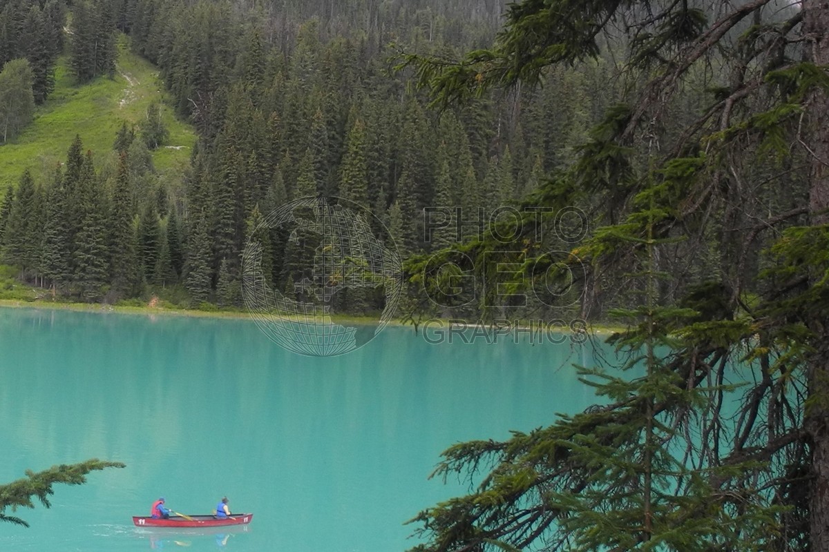 6212 Canoeing on Lake Louise, AB