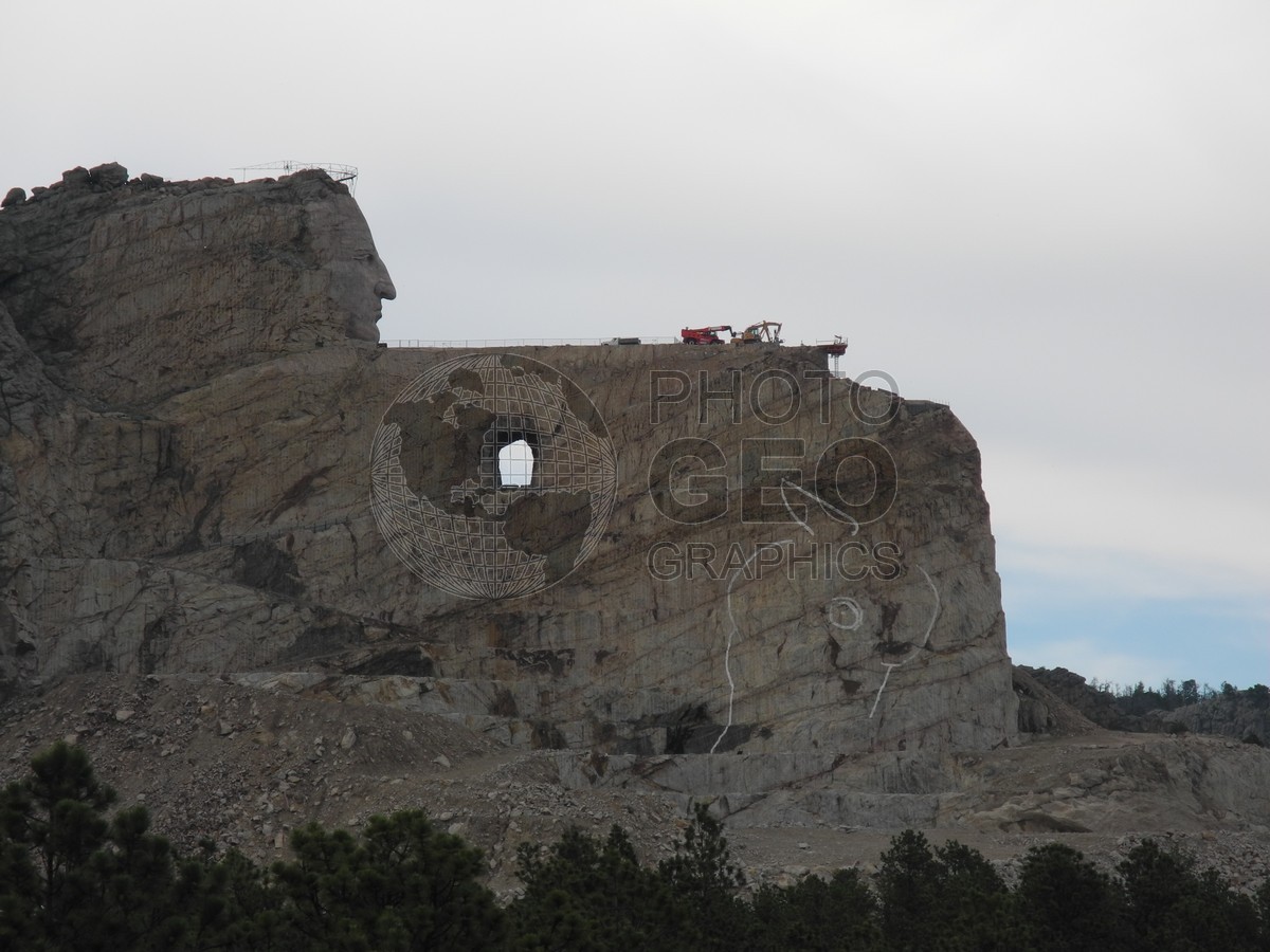 6263 Crazy Horse Monument, in Progress, SD
