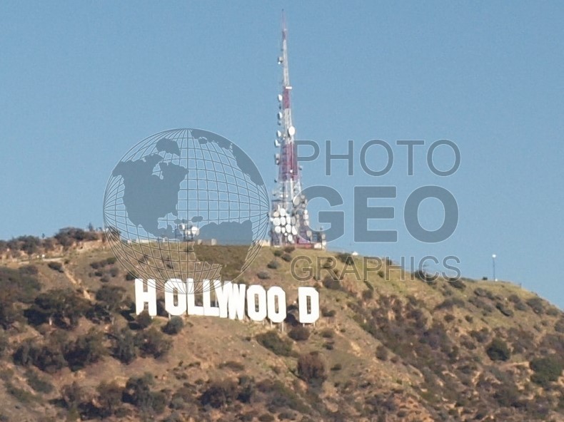 6398 Hollywood Sign on Hill, CA
