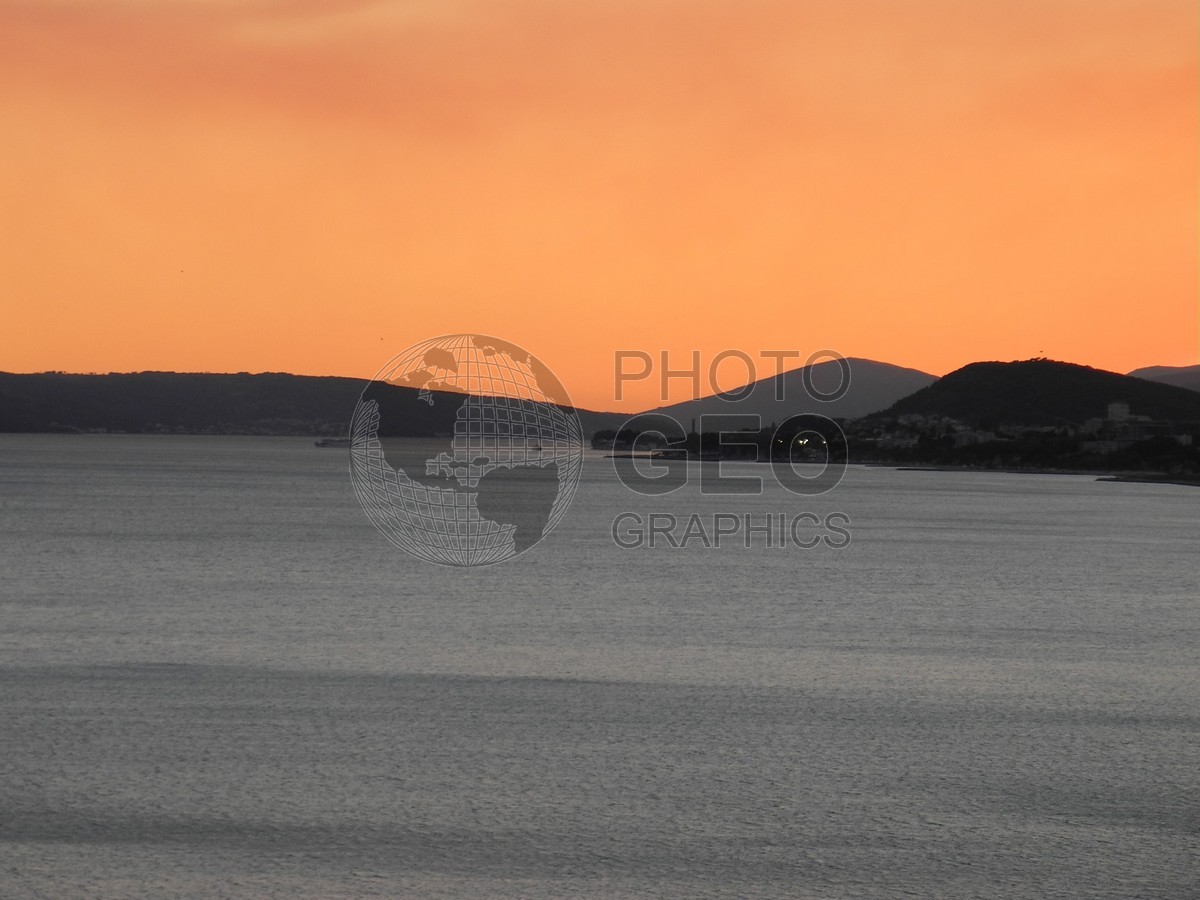 6413 Sunset on the Adriatic Sea, Croatia