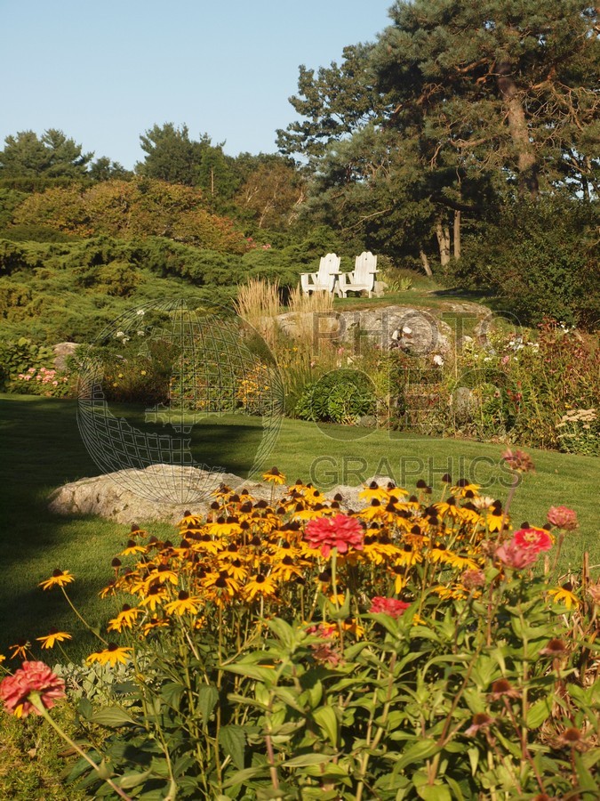 6488 Lawn Chair in Flower Garden, Portsmouth, NH