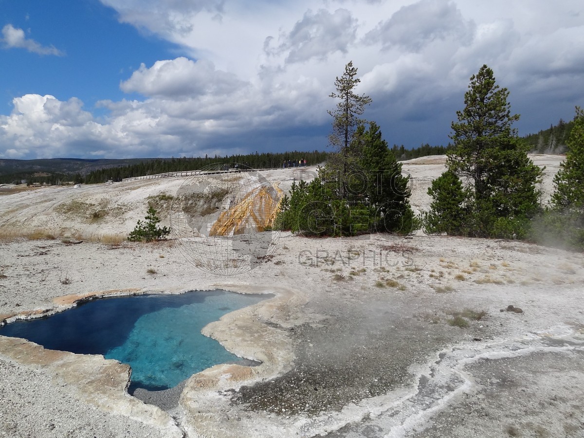 6494 Pool at Yellowstone National Park, WY