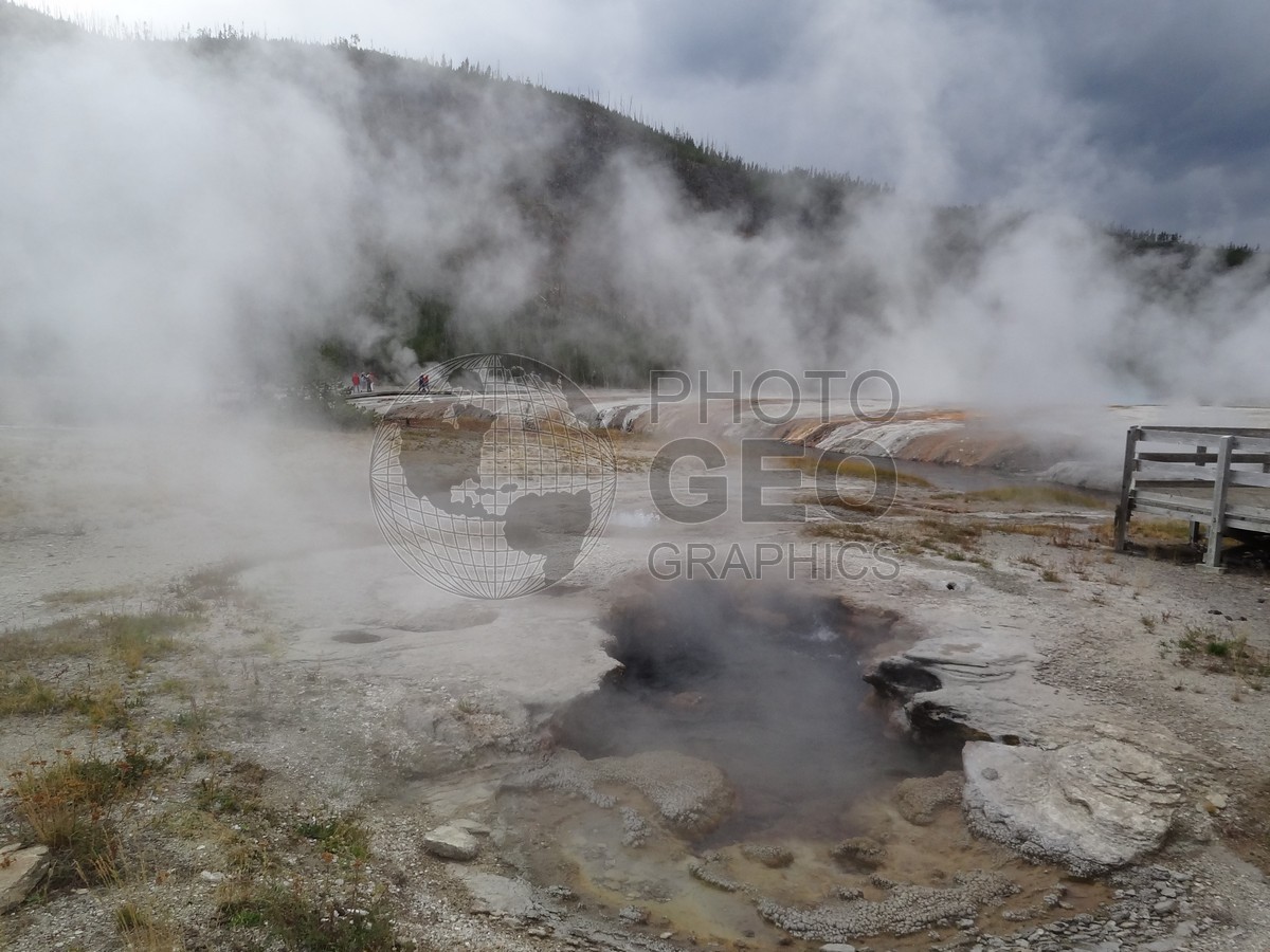 6496 Pool at Yellowstone National Park, WY