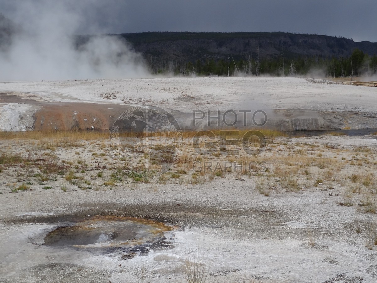 6500 Steaming Pool at Yellowstone National Park, WY