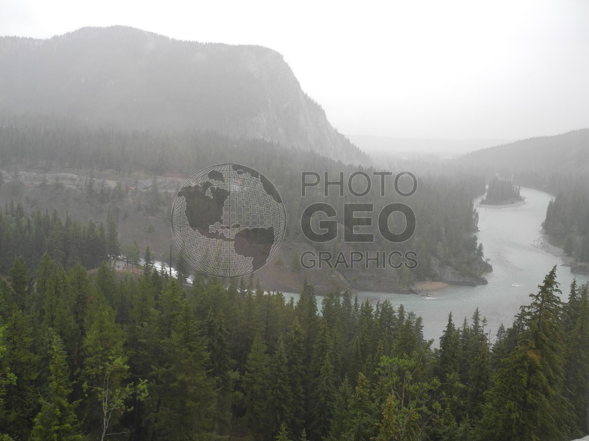 6555 Foggy Morning in the Rockies, AB