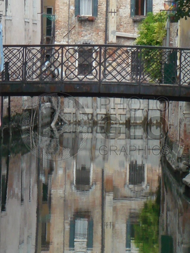 6584 Reflection in Canal, Venice, Italy