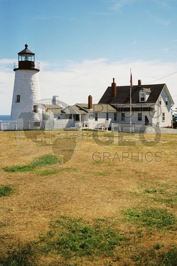 0158 Doubling Point Lighthouse, Greyhaven, ME