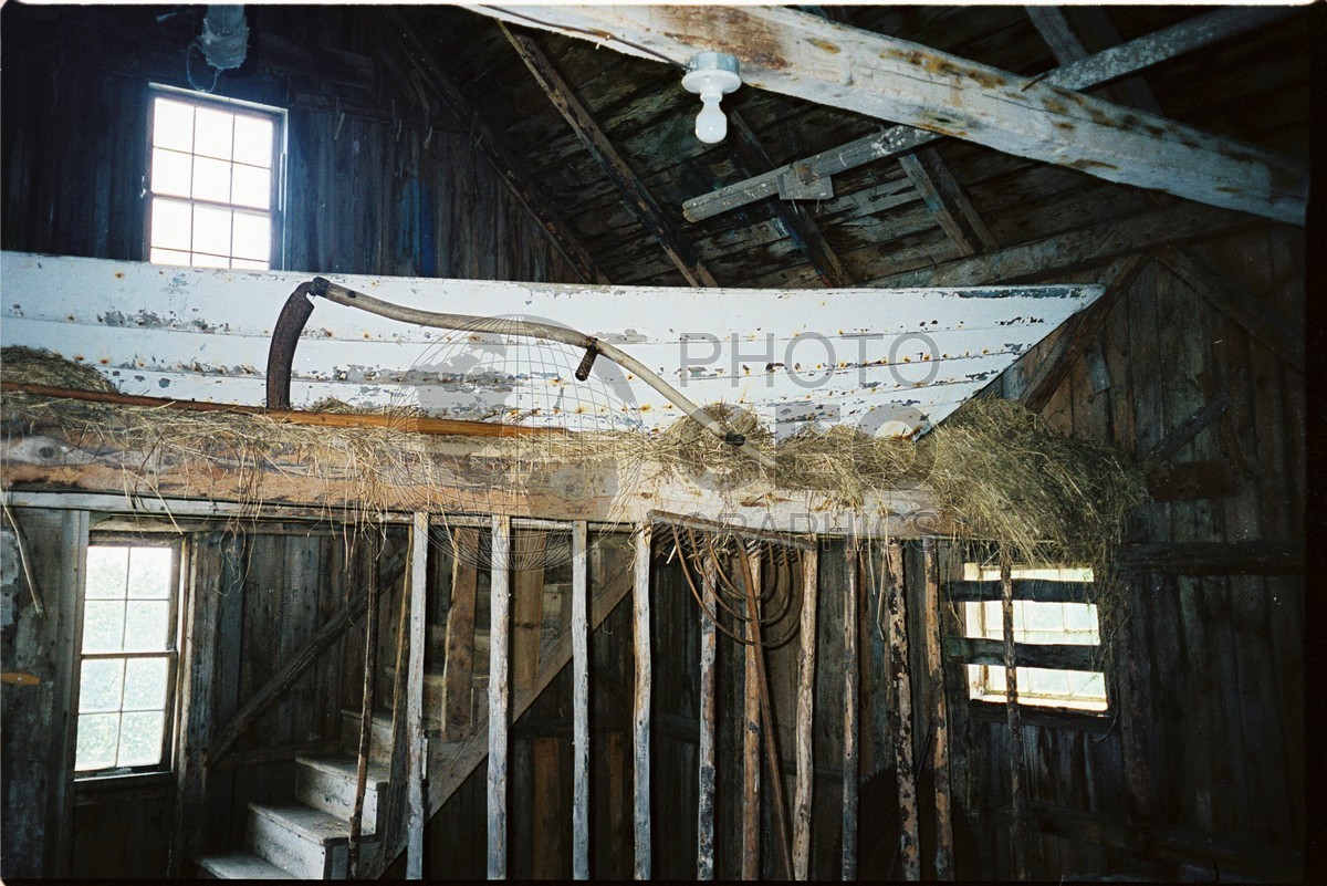 0161 Boat in Barn, Wyeth House, Rockland, ME