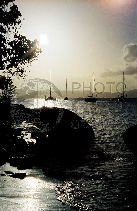 0218 Sunset at St. John, U.S.V.I