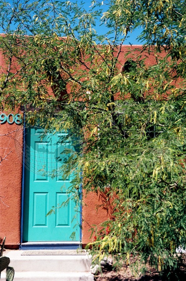 0246 Turquoise Door, Tubac, AZ