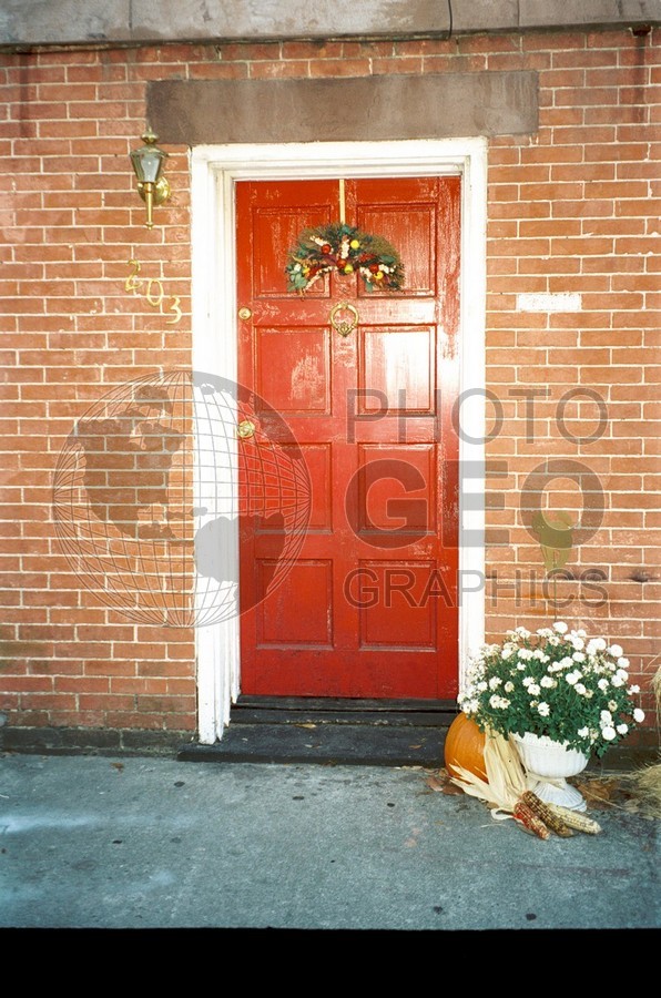 0338 Orange Door, Savannah, GA