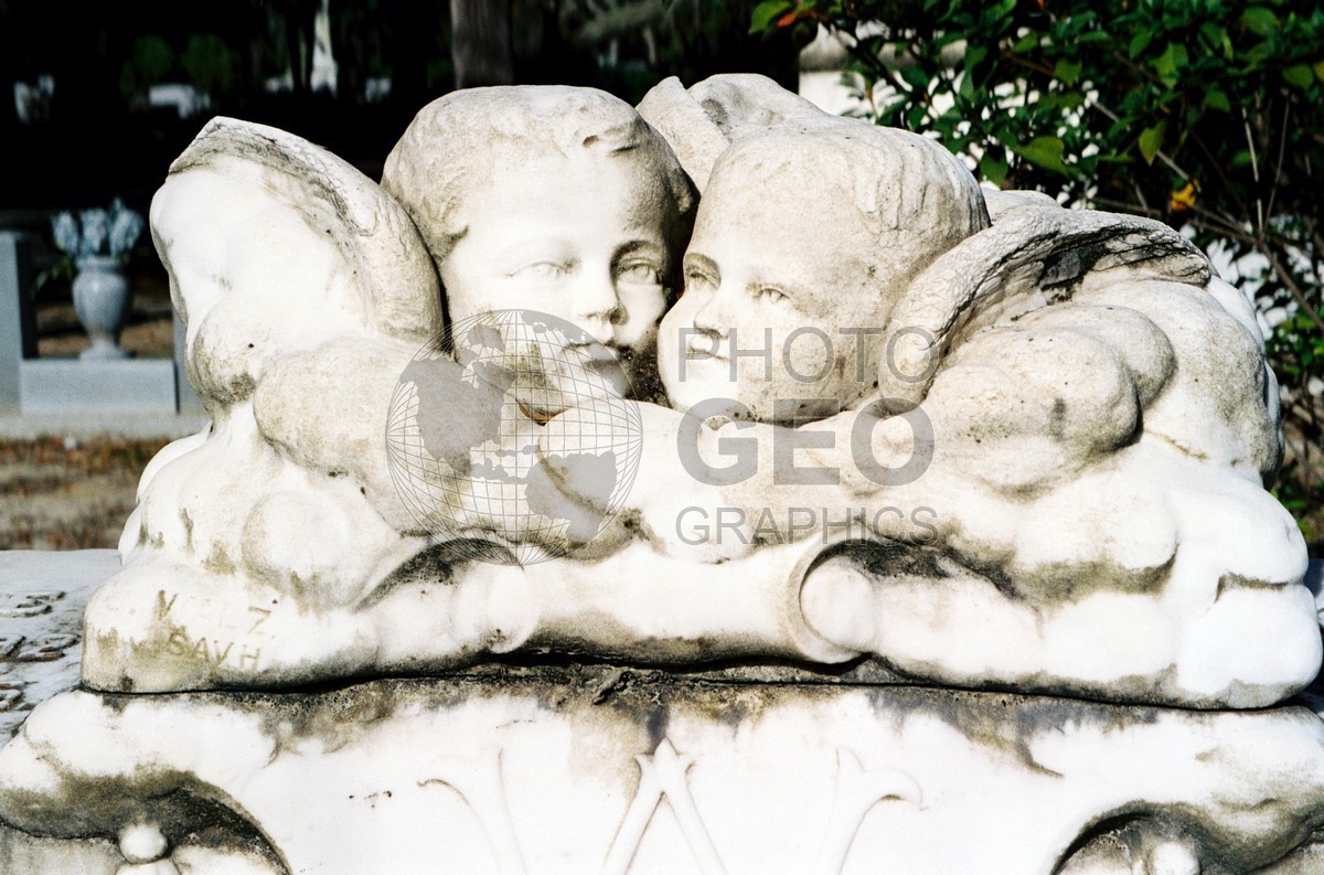 0344 Cemetery Angel, Boneventure Cemetery, Savannah, GA