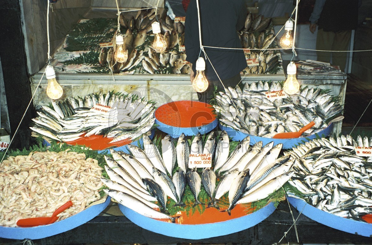 0359 Fish Market, Grand Bazaar, Istanbul, Turkey