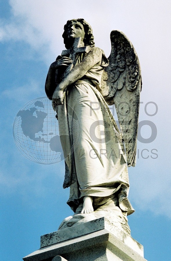 0388  Cemetery Angel, New Orleans, LA