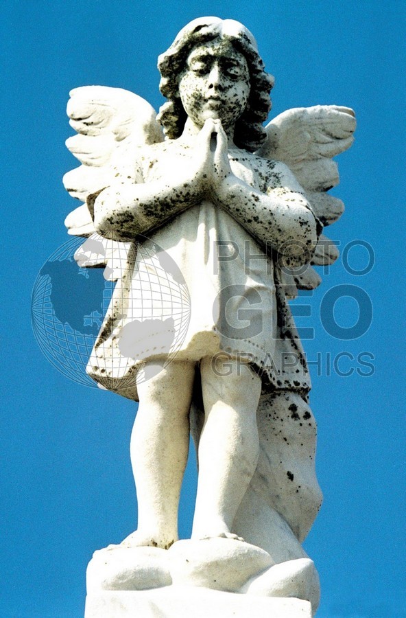 0395 Cemetery Child Angel, New Orleans, LA