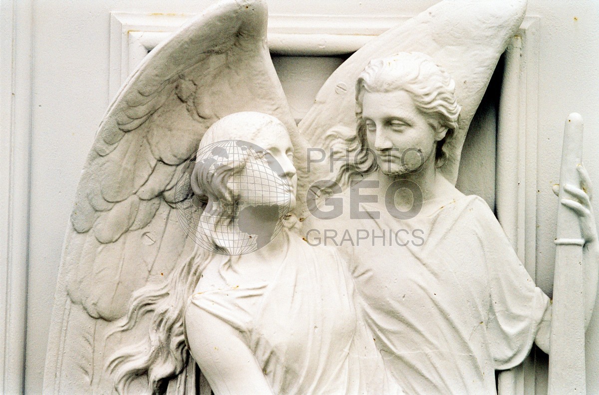 0410 Bas Relief Angels, New Orleans, LA