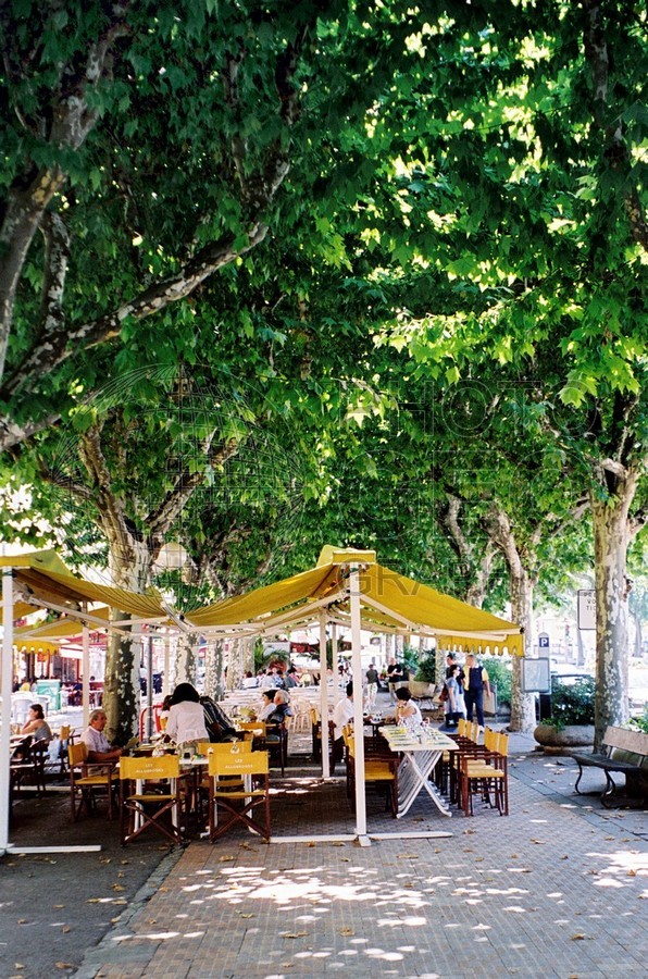 0466 Outdoor Restaurant, Vienne, France