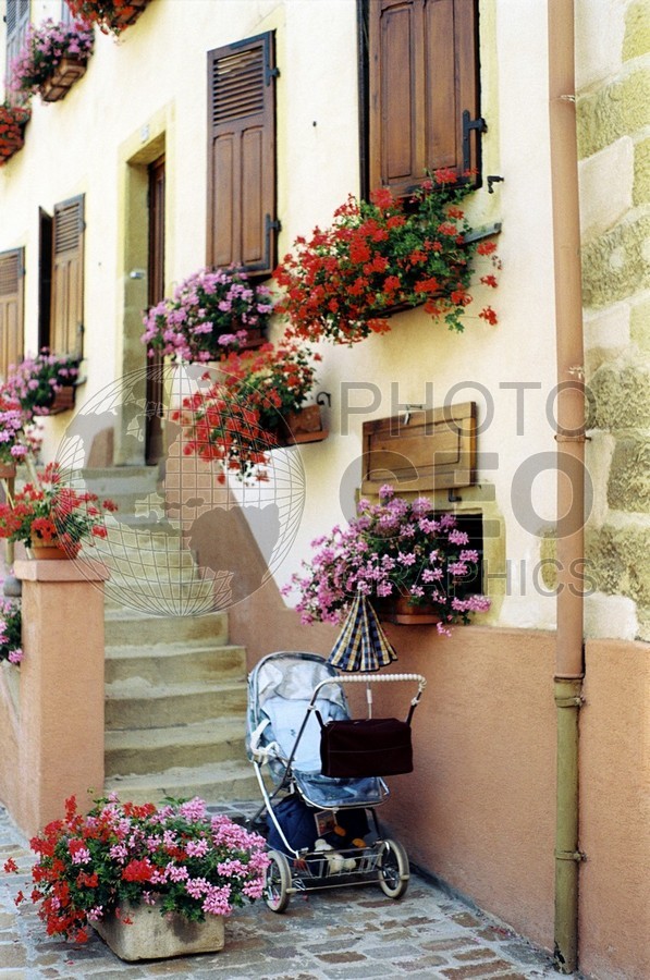 0476 Baby Carriage, Rouffach, France