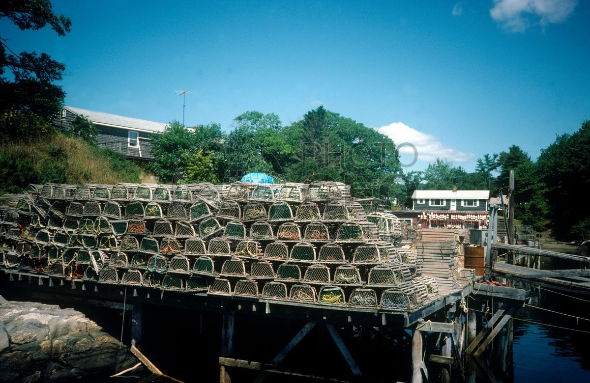 0799 Lobster Traps, ME