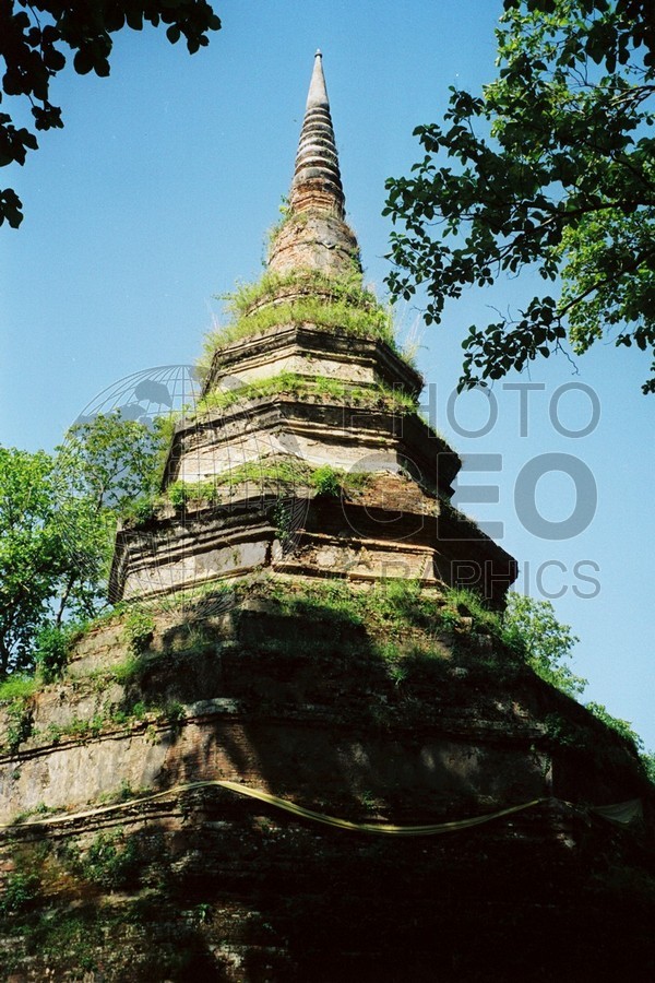 1077 Ancient Temple, Sukhothai, Thailand