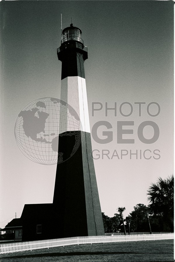 1118 Lighthouse (b/w), Tybee Island, GA