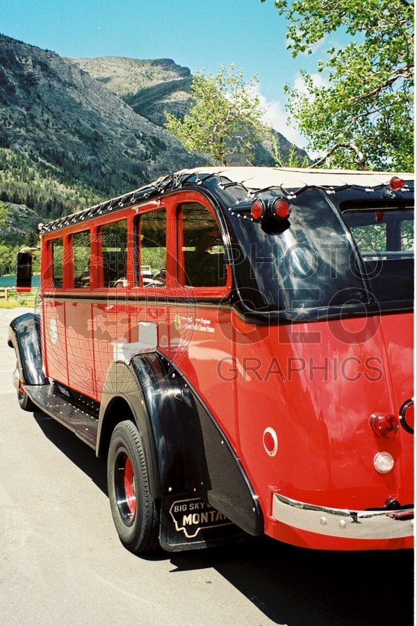 1184 Red Bus, Glacier National Park, MT