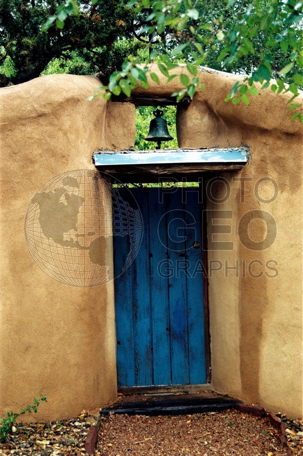 1289 Door with Bell, Santa Fe, NM