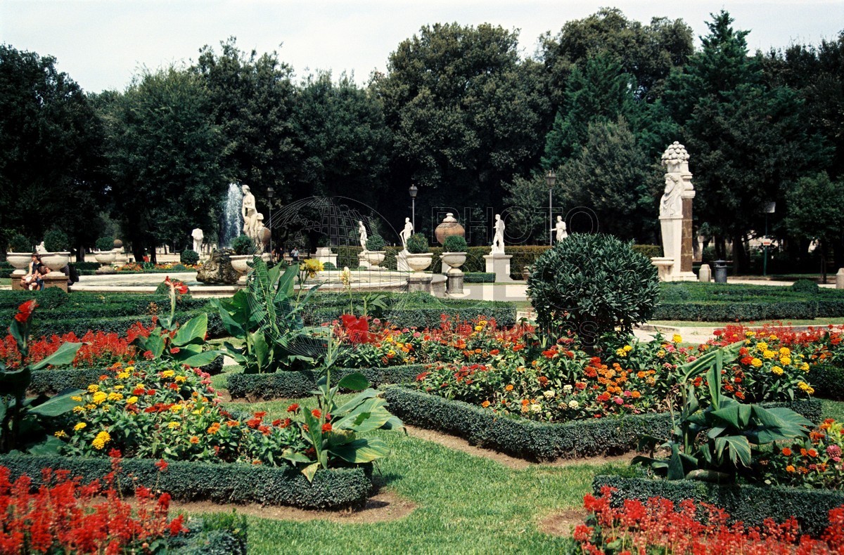 1354 Villa Borghese Gardens, Rome, Italy