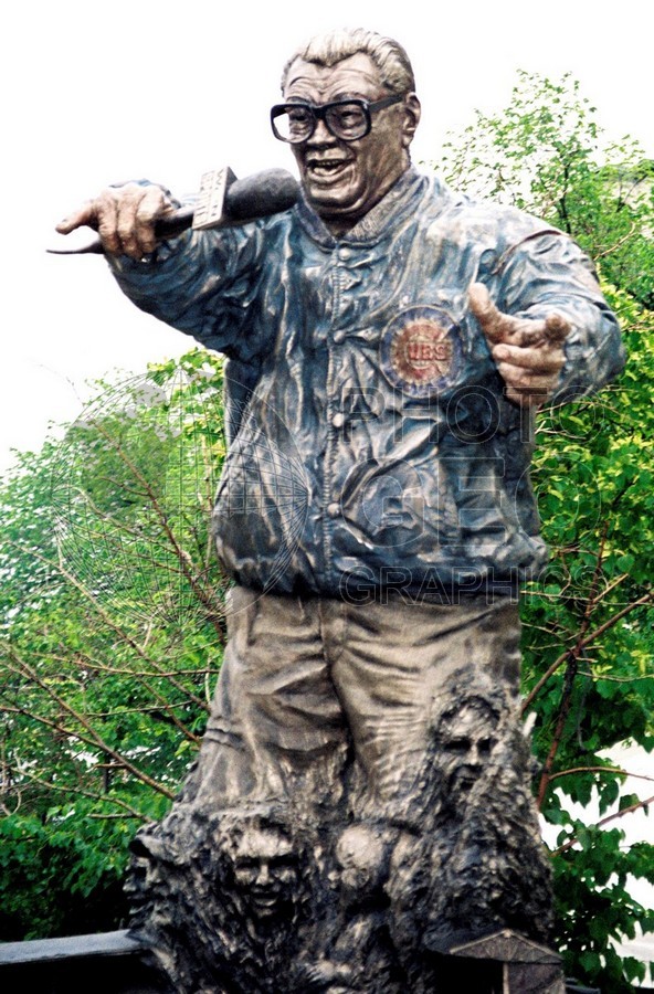 1503 Harry Caray Bronze at Wrigley Field, Chicago, IL
