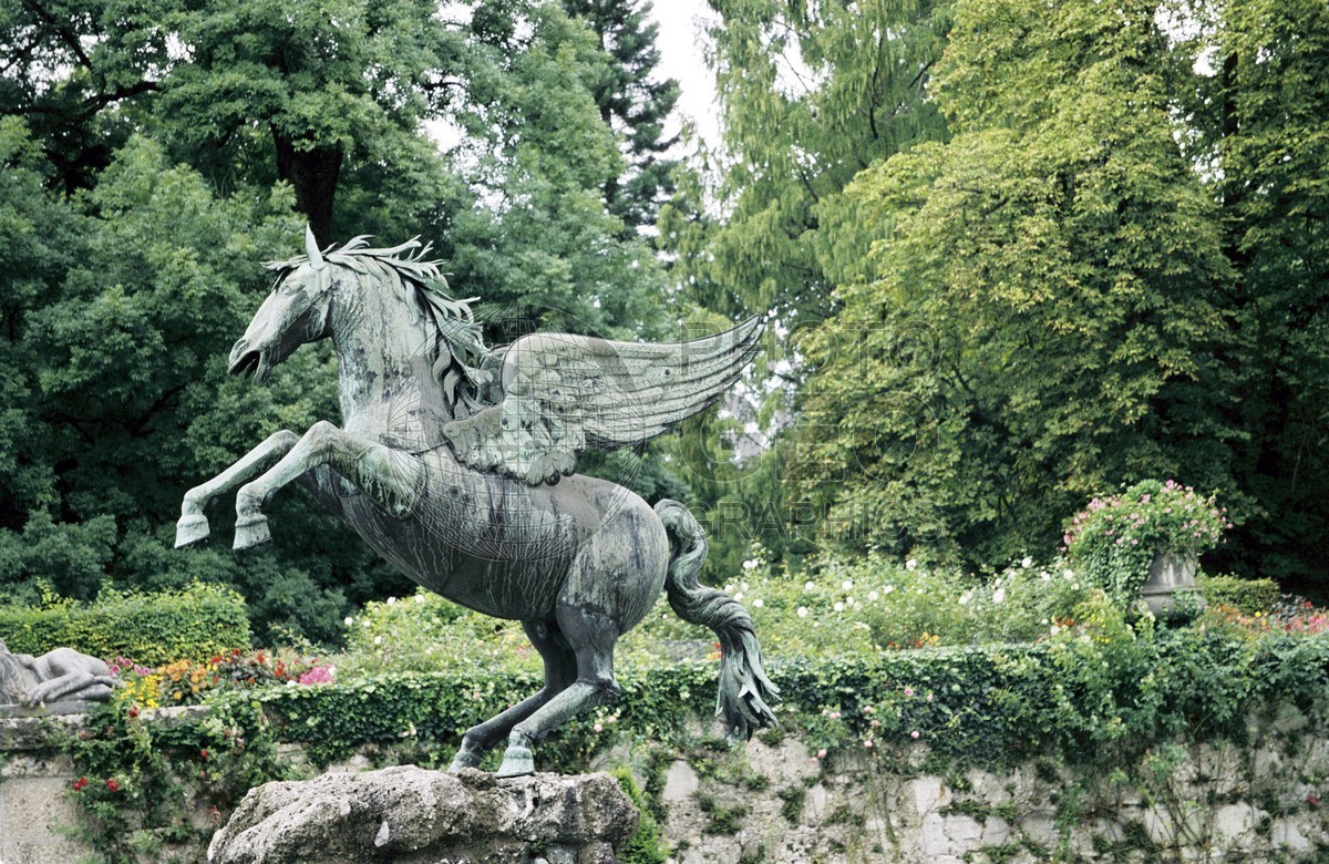 1531 Pegasus Bronze, Salzburg, Austria