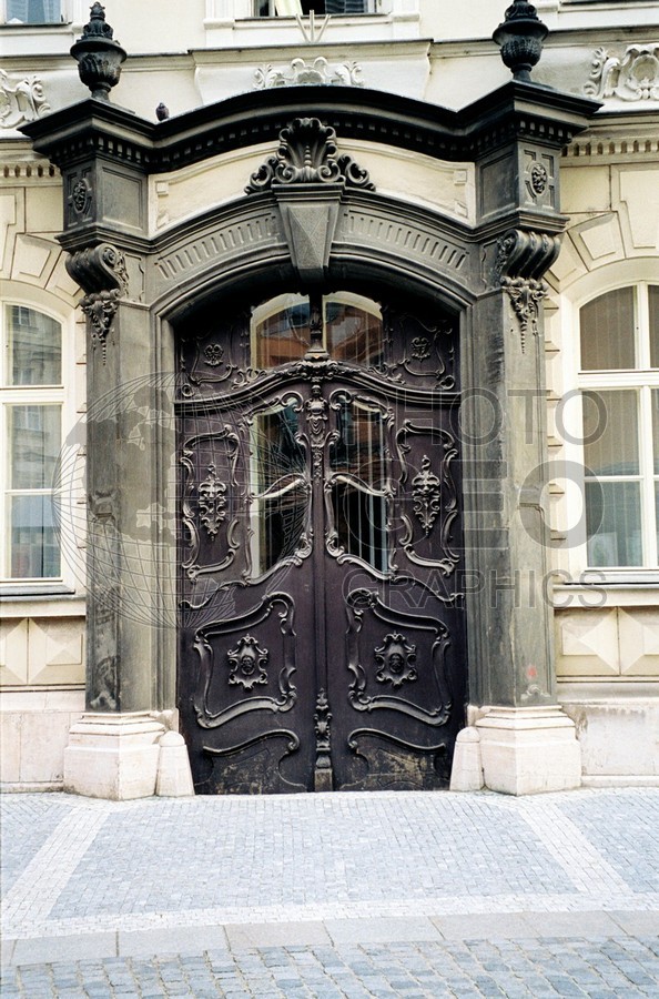 1542 Door, Prague, Czech Republic