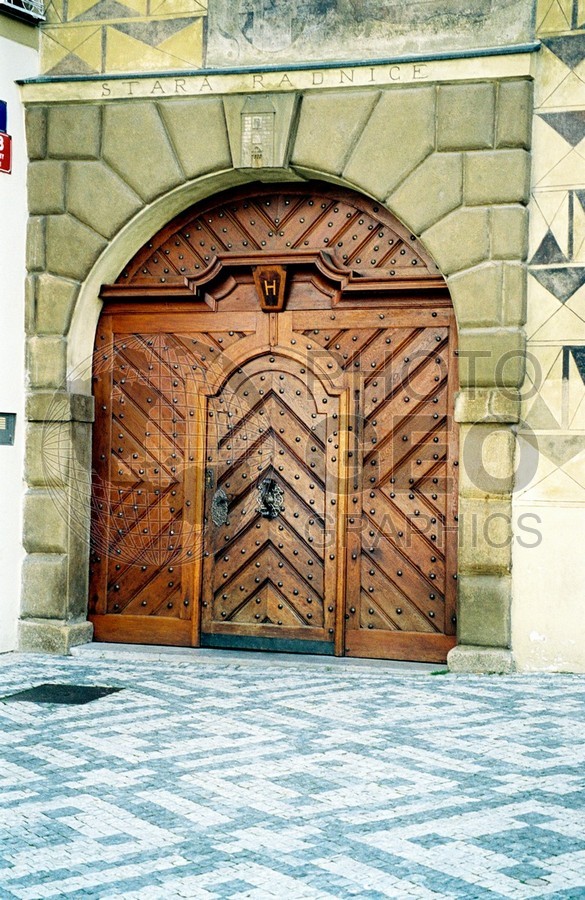 1555 Door, Prague, Czech Republic