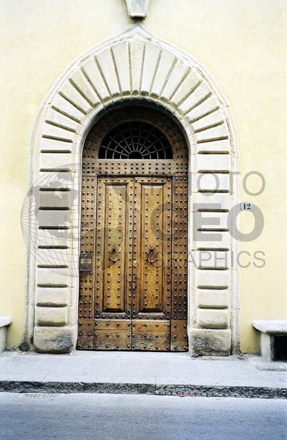 1633 Door, Florence, Italy