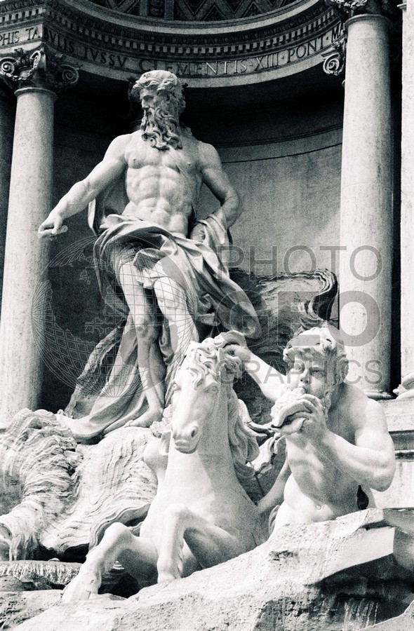 1647 Trevi Fountain, Rome, Italy