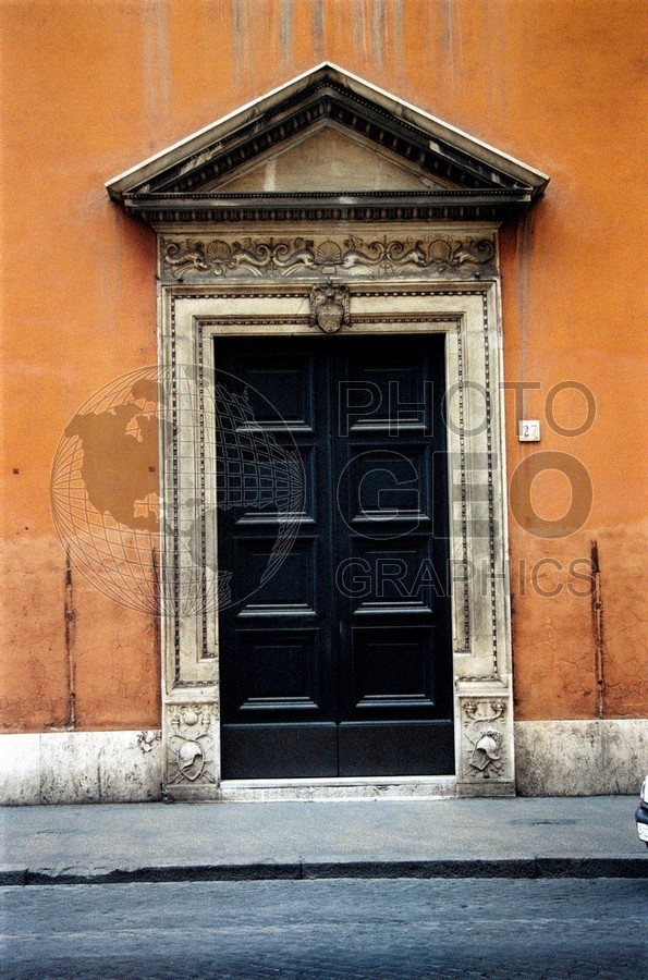 1651 Door, Rome, Italy