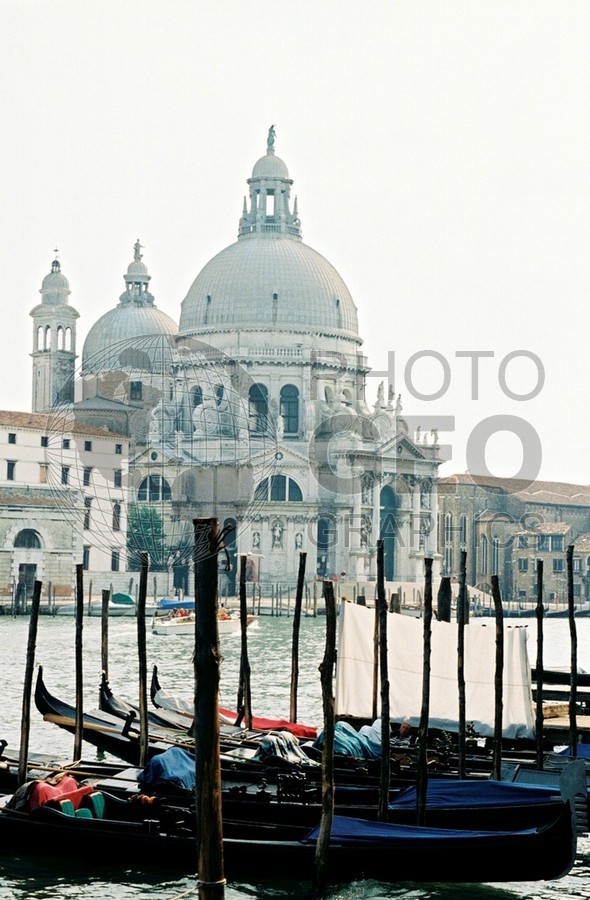 1658 Gondolas, Venice, Italy