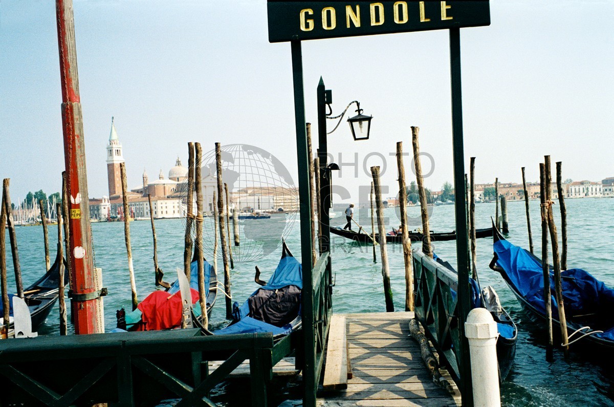 1660 Gondolas, Venice, Italy