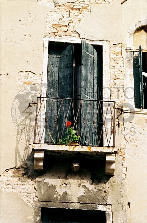 1665 Balcony, Venice, Italy
