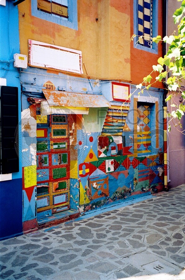 1667 Door, Burano, Italy