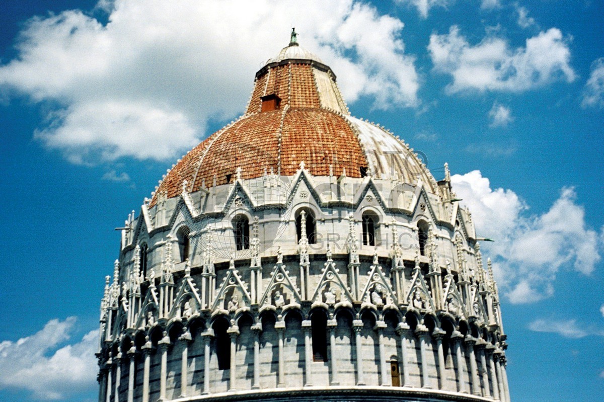 1677 Cathedral, Pisa, Italy