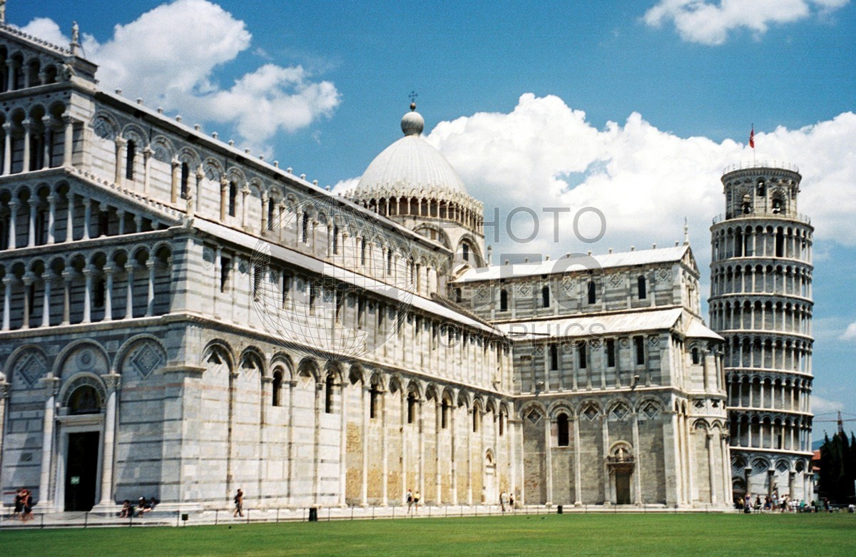 1678 Cathedral & Tower, Pisa, Italy