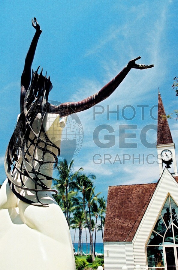 1789 Hallelujah Statue & Chapel, Maui, HI