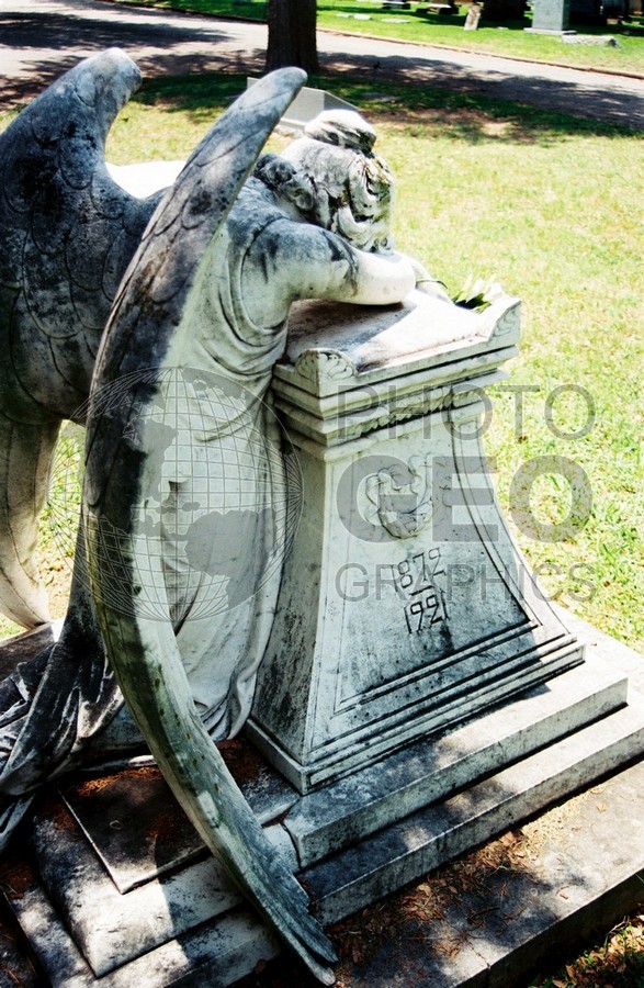 1890 Crying Angel, Dallas, TX