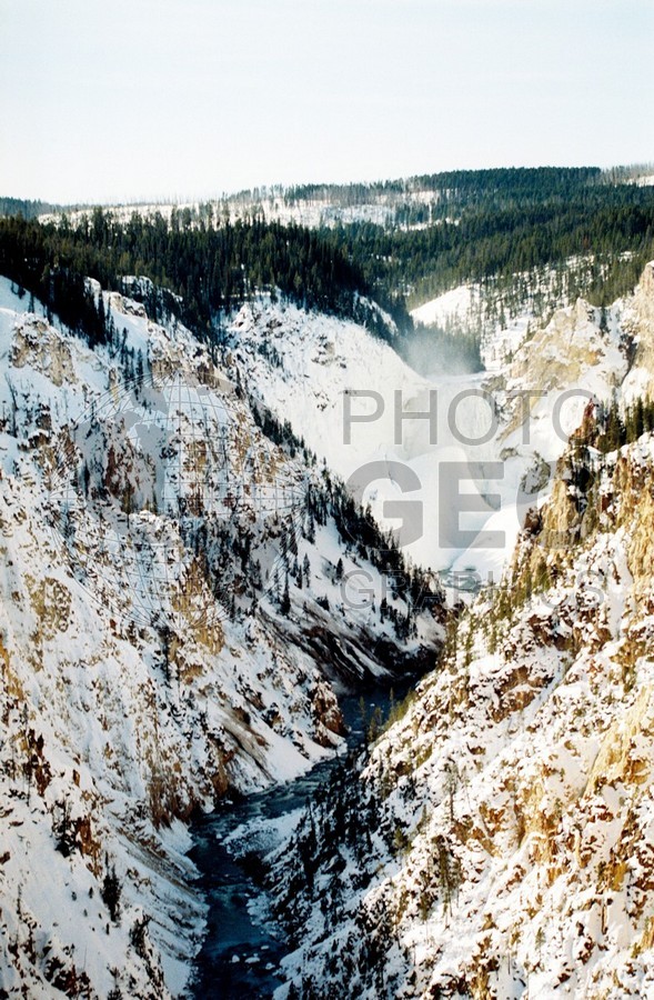 1976 Canyons, Yellowstone National Park, WY
